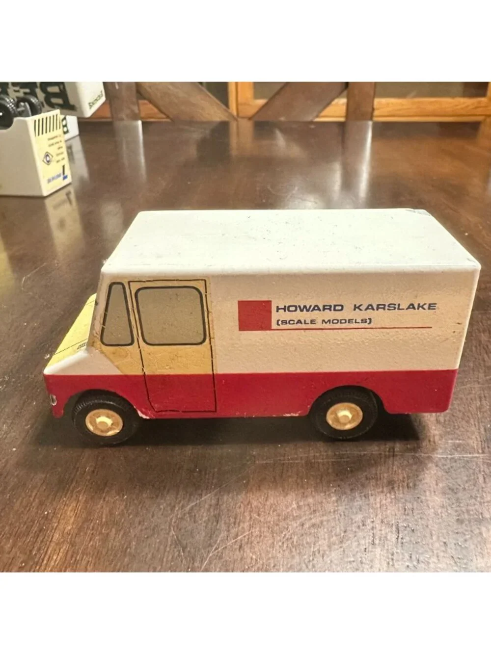 Lot Vintage Ralstoy Toy Metal Diivery Trucks #22  Advertising